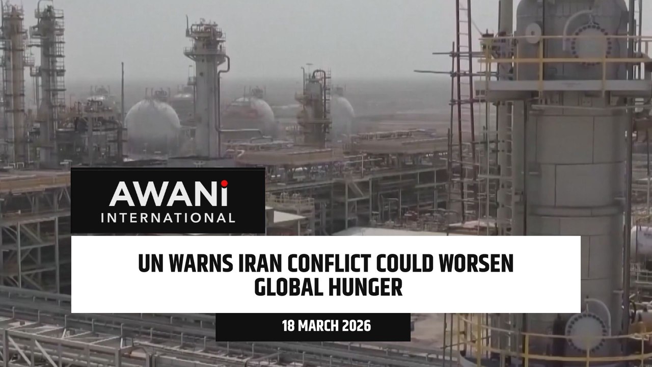 UN warns Iran conflict could worsen global hunger