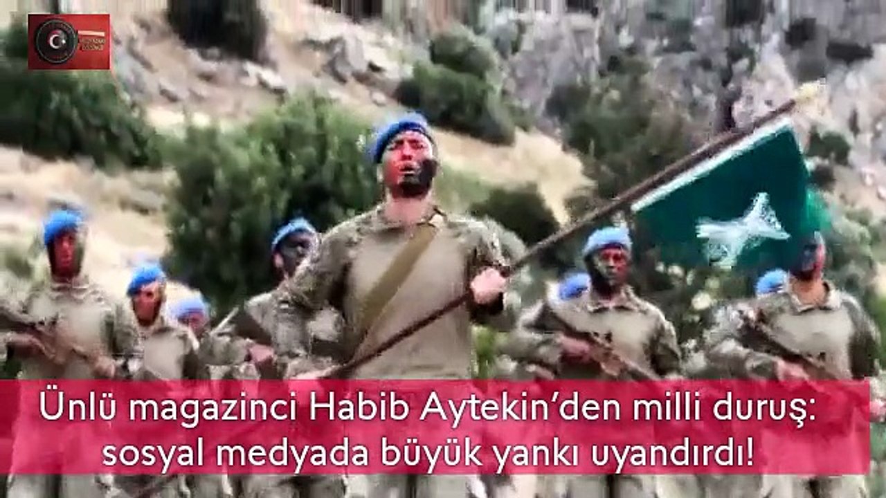 Ünlü magazinci Habib Aytekin’den milli duruş: sosyal medyada büyük yankı uyandırdı!