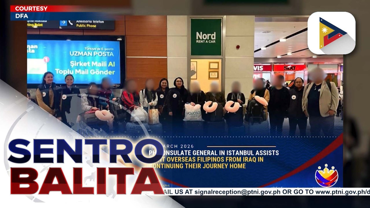 12 Filipino crew ng barko na inatake sa Iraq, nasa ligtas ng sitwasyon ayon sa DFA; 8 overseas Filipinos, tinulungan ng PH embassies sa Turkiye at Iraq para sa kanilang repatriation