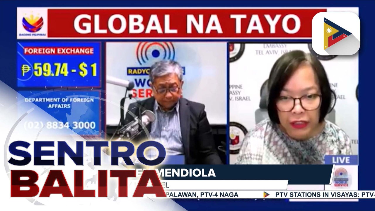 Phl Embassy sa Israel, pinabulaanan ang ulat na hindi pinapasok ng bomb shelter ang nasawing Pilipino na si Mary Ann De Vera; embahada, nagbukas na rin sa limitadong kapasidad | ulat ni Bea De Guzman - Radyo Pilipinas World Service
