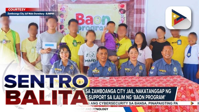 5 anak ng PDLs sa Zamboanga City Jail, nakatanggap ng school allowance support sa ilalim ng ‘Baon Program’