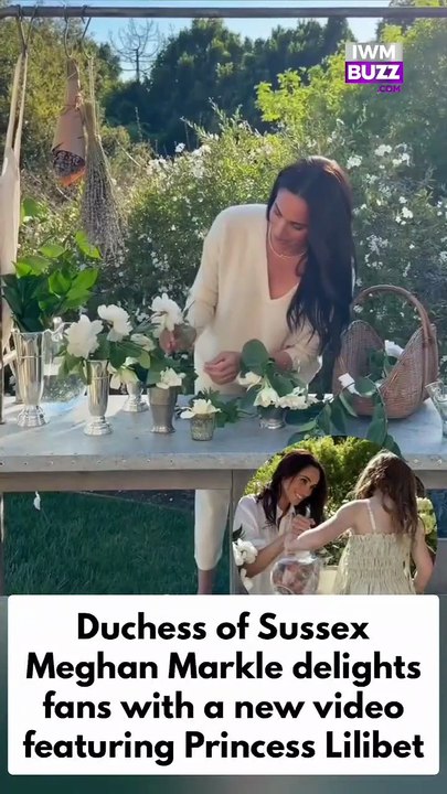 Duchess of Sussex Meghan Markle delights fans with a new video featuring Princess Lilibet