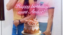 Happy Birthday, Tita Analou!