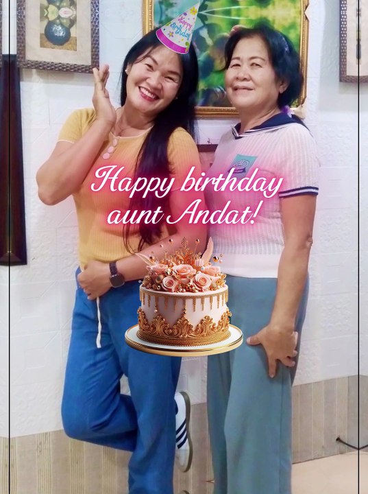 Happy Birthday, Tita Analou!