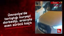 İstanbul Ümraniye'de tartıştığı kuryeyi darbedip, aracıyla ezen sürücü kaçtı