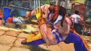 Street Fighter IV - les combattants en action