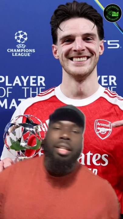 Declan Rice Homme du match