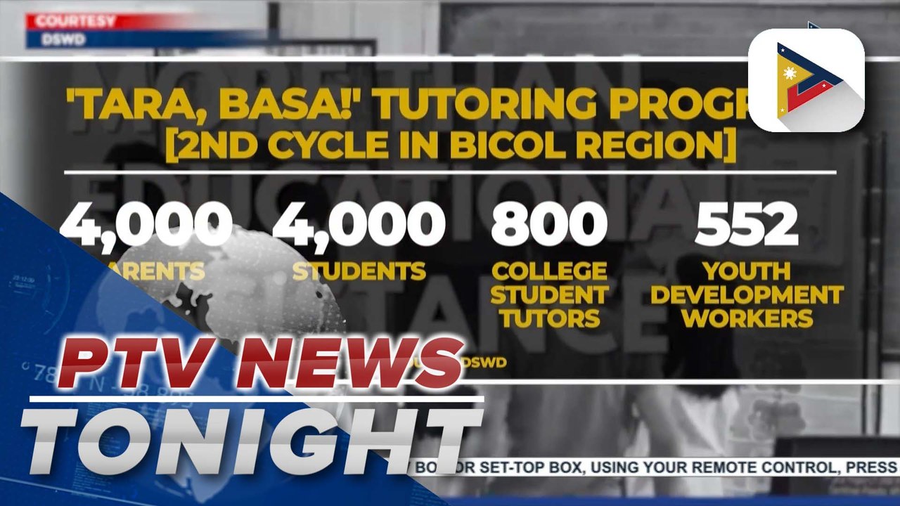 College students to be given opportunity as tutors under “Tara, Basa!” tutoring program