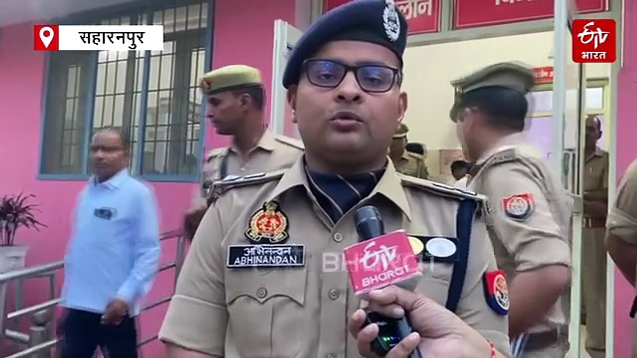 सहारनपुर में पुलिस एनकाउंटर, 1 लाख का इनामी बदमाश ढेर, 2 पुलिसकर्मी भी गोली लगने से घायल