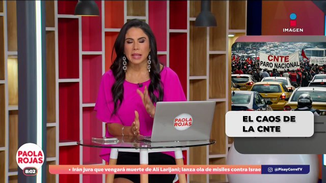 CNTE toma las calles: marcha del Ángel al Zócalo en CDMX | DPC con Paola Rojas