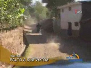 FALTÓ A SUS VOTOS - HUANTA