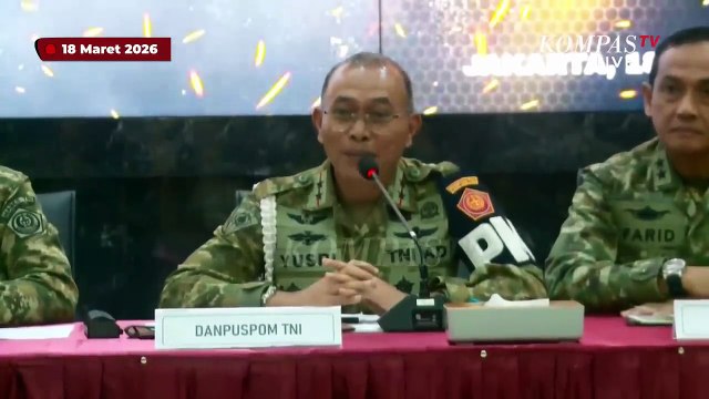 Terkuak! Pangkat-Asal Matra Terduga Prajurit TNI Pelaku Penyiraman Air Keras Andrie Yunus
