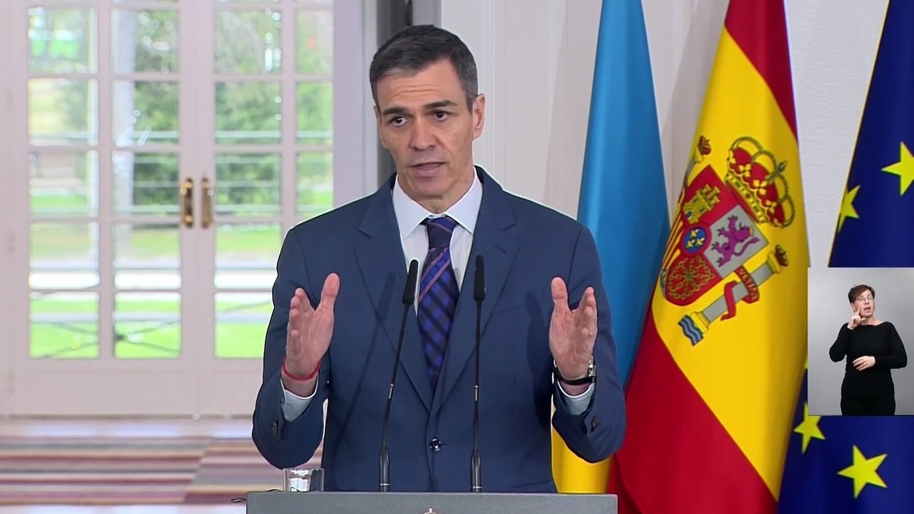 Sánchez acuerda con Zelenski cooperación en la fabricación de drones y radares