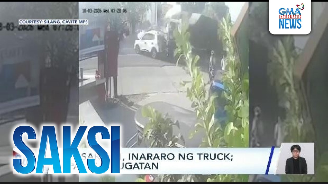 8 sasakyan, inararo ng truck; 2 patay, 3 sugatan | Saksi
