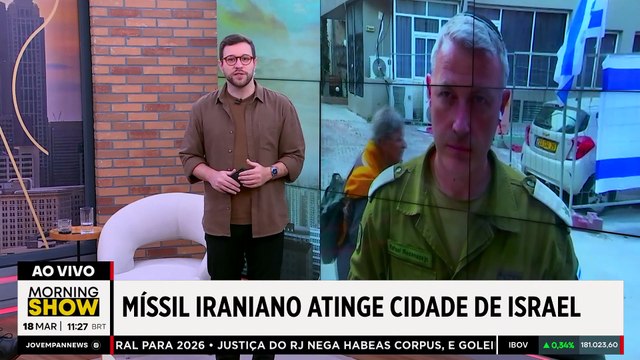 Porta voz de Israel REVELA que míssil iraniano MATOU casal de idosos