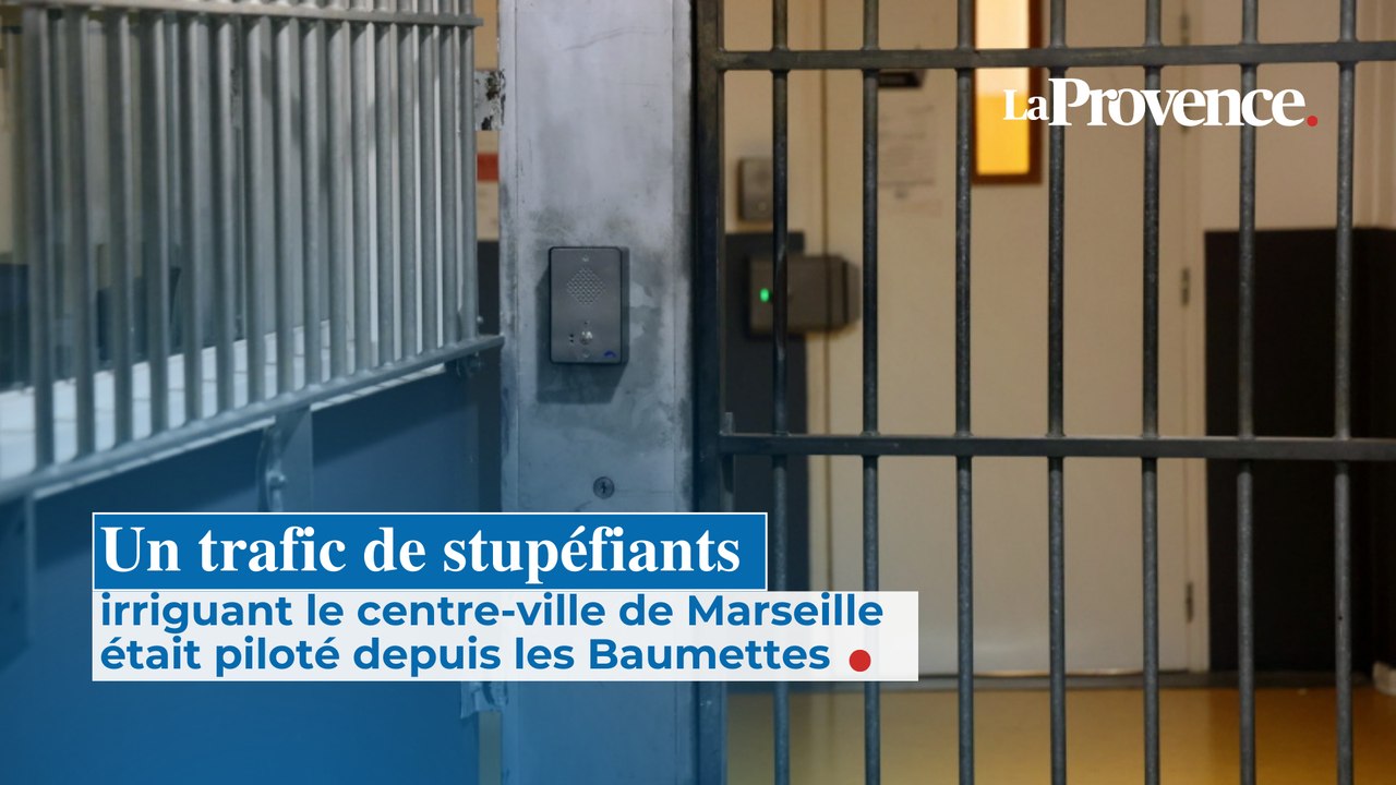 Un trafic de stupéfiants irriguant le centre-ville de Marseille  était piloté depuis les Baumettes