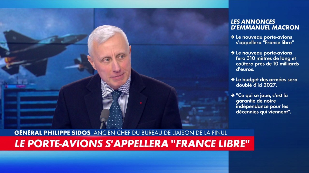 Général Philippe Sidos : «On fait un bond de puissance avec ce porte-avions nouvelle génération»