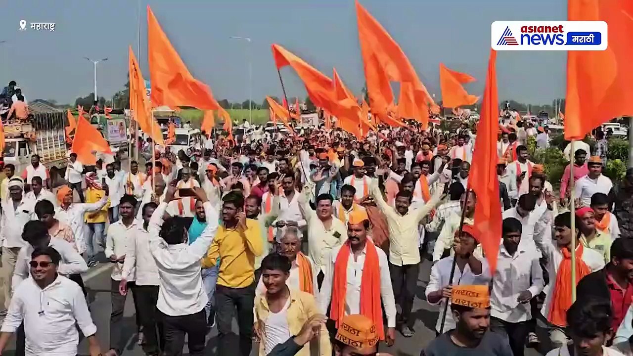 मराठा आरक्षण पुन्हा पेटलं! Manoj Jarange Patil यांचा ‘चलो मुंबई’ इशारा