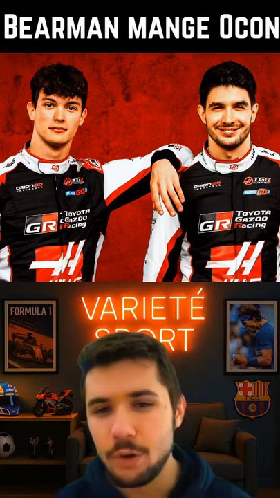 OLLIE BEARMAN CONTINUE D'IMPRESSIONNER PENDANT QU'OCON DÉÇOIT ! Ches Haas les dynamiques ne sont pas les mêmes et c'est le jeune Bearman qui se montre très performant au contraire de l'expérimenté Ocon !