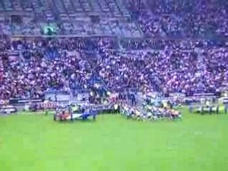 France - Colombie, entrée des joueurs