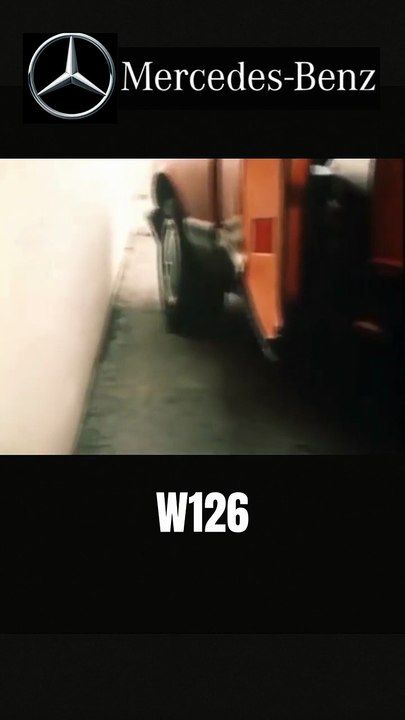 Mercedes-Benz W126 paragolpes resistencia #mercedes #mercedesbenz #mercedesw126 #w126 #classiccars