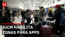 AICM habilita zonas para transporte por aplicación en Terminal 1 y 2