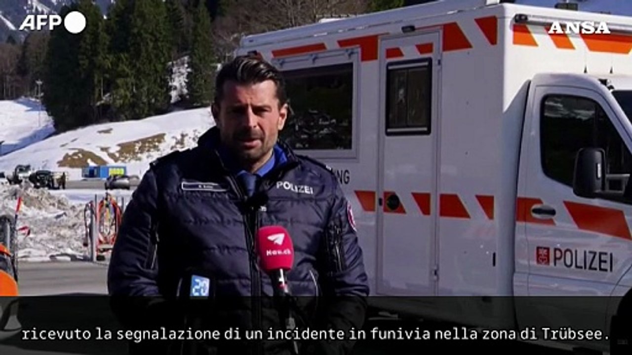 Precipita una cabinovia in Svizzera per il fort...