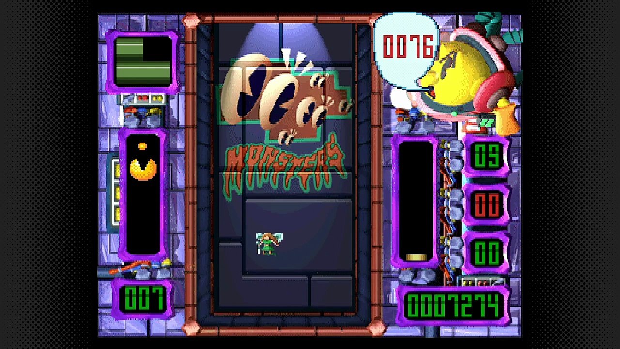 K2R2 Gameplay - Pac-Attack (Namco Anthology 2 Ver.)