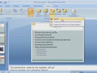 PowerPoint 2007 Demo: Reviewing