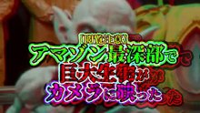 【閲覧注意】アマゾン最深部で 巨大生物がカメラに映った
