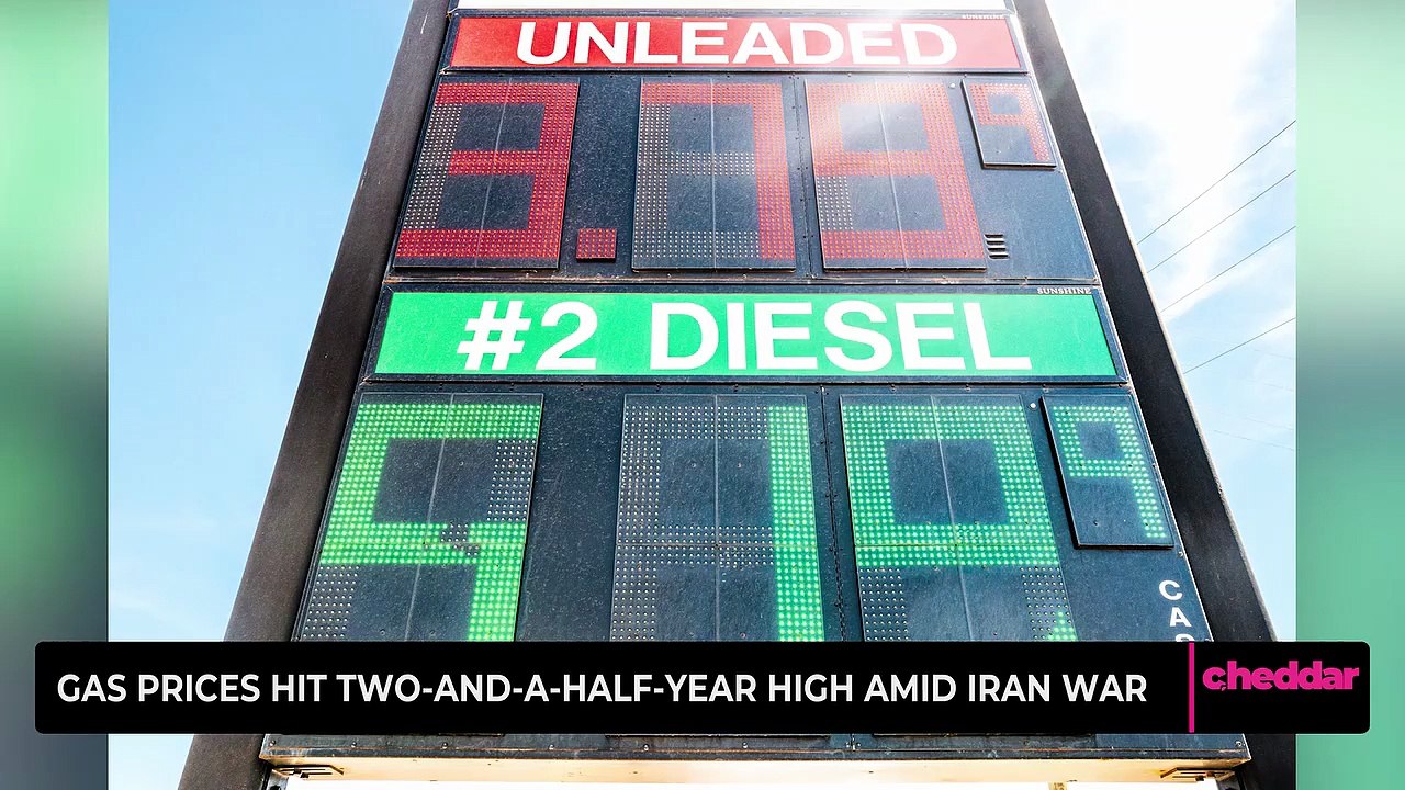 Gas Prices Hit Two-and-a-Half-Year High Amid Iran War