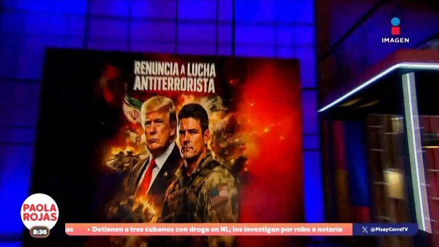 Irán no representa ninguna amenaza para EUA: Joe Kent | DPC con Paola Rojas
