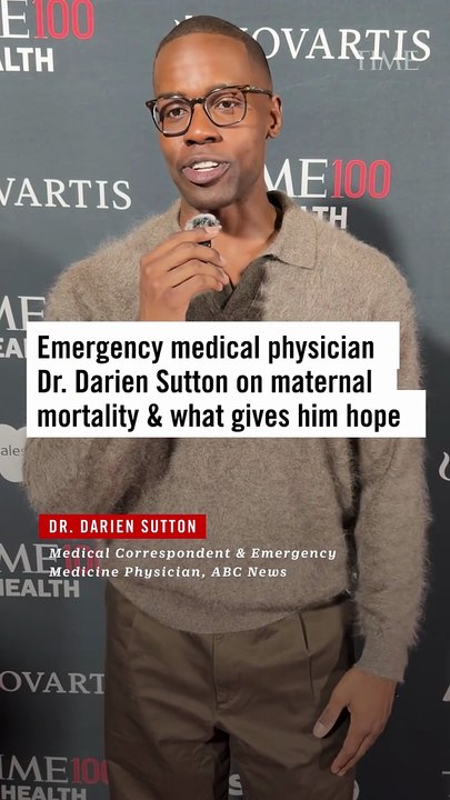 Emergency medical physician Dr. Darien Sutton on maternal mortality & what gives him hope