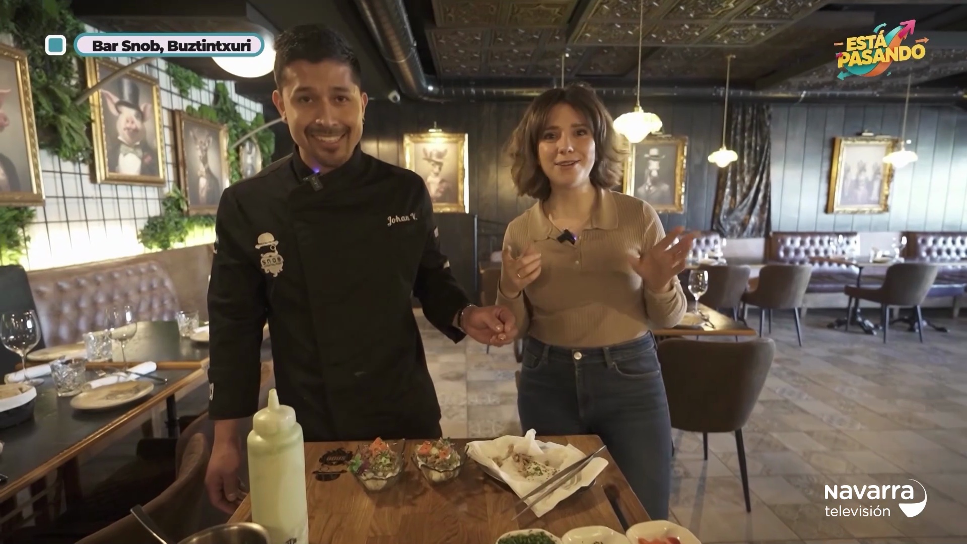 'La ola y el hueso', el pincho de Snob Buztintxuri