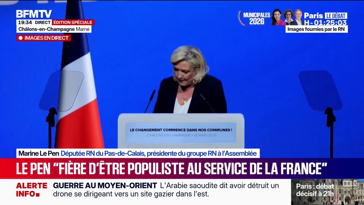 Bilan d’Emmanuel Macron: “Dix ans d'effondrement de notre tissu économique et de notre industrie”, estime Marine Le Pen