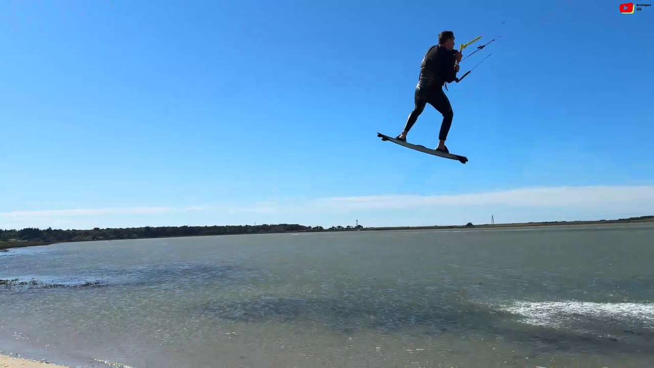 Plouharnel  |  Kitesurf en Baie de Quiberon  | Bretagne Télé