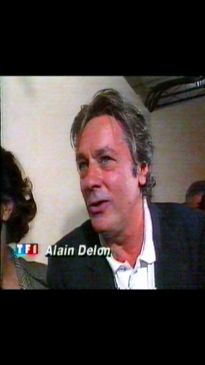 Alain Delon - Journal TF1 - Défilé Ungaro