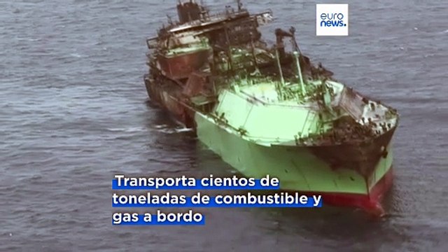 Amenaza medioambiental: Un petrolero de la 'flota fantasma' rusa, a la deriva en el Mediterráneo