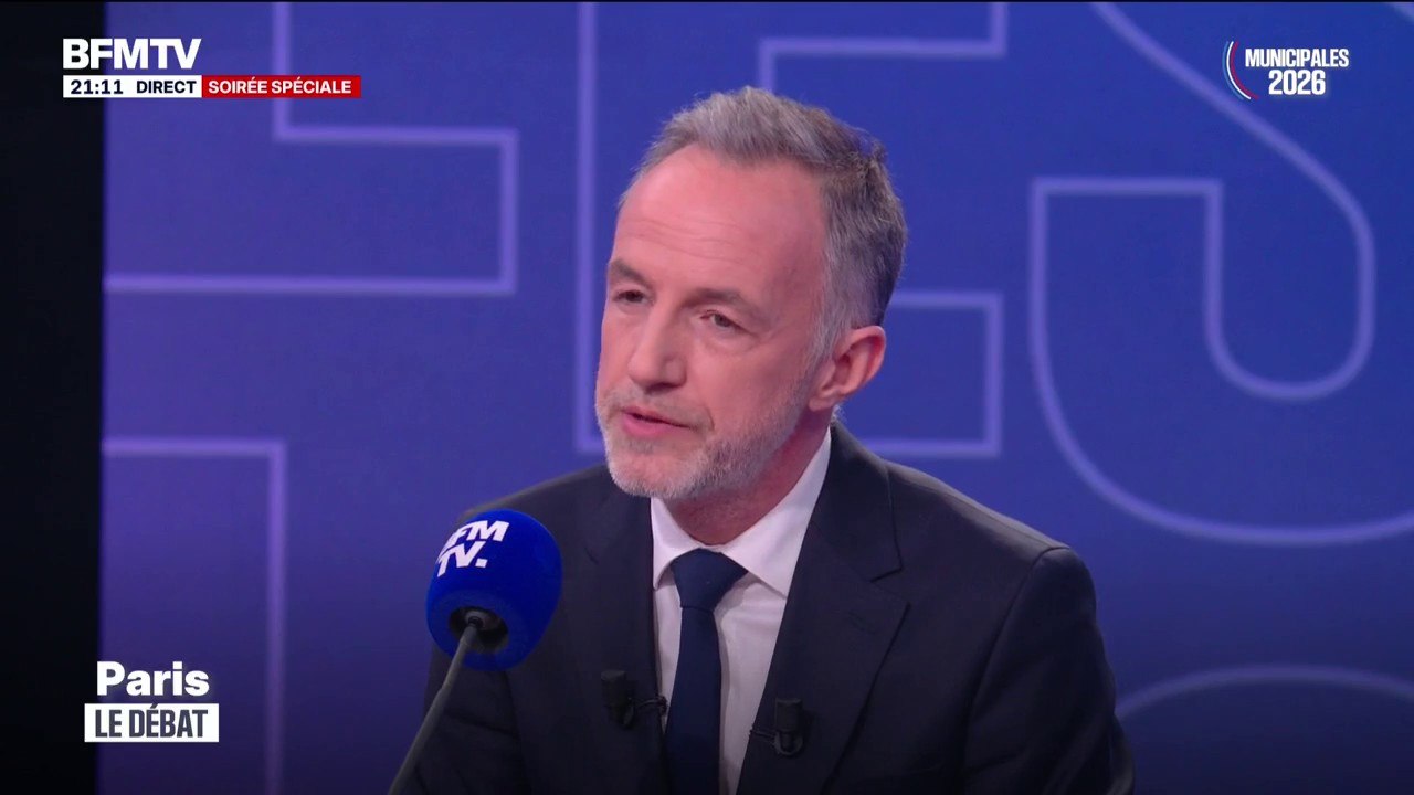 Municipales à Paris: "Ce soir, je n'ai qu'une seule adversaire, c'est Rachida Dati", déclare Emmanuel Grégoire