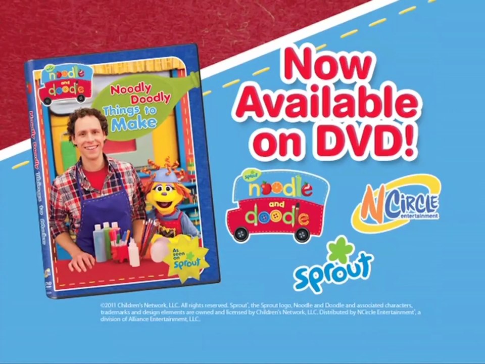 Noodle and Doodle - Noodly Doodly Things to Make Home Videos (2012) DVD Trailer Promo (HD DVD Rip Replace Version)