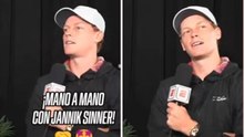 Sinner e l'intervista in spagnolo prima di Miami: "Come si dice mi mancava?"