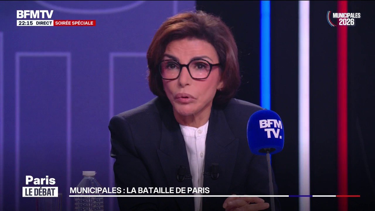 Municipales à Paris: Rachida Dati regrette des "attaques outrancières" d'Emmanuel Grégoire