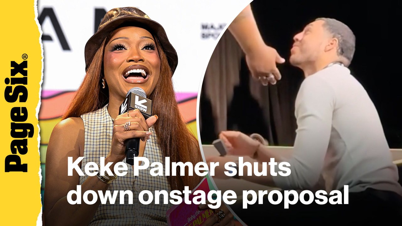 Keke Palmer shuts down onstage marriage proposal from fan at SXSW