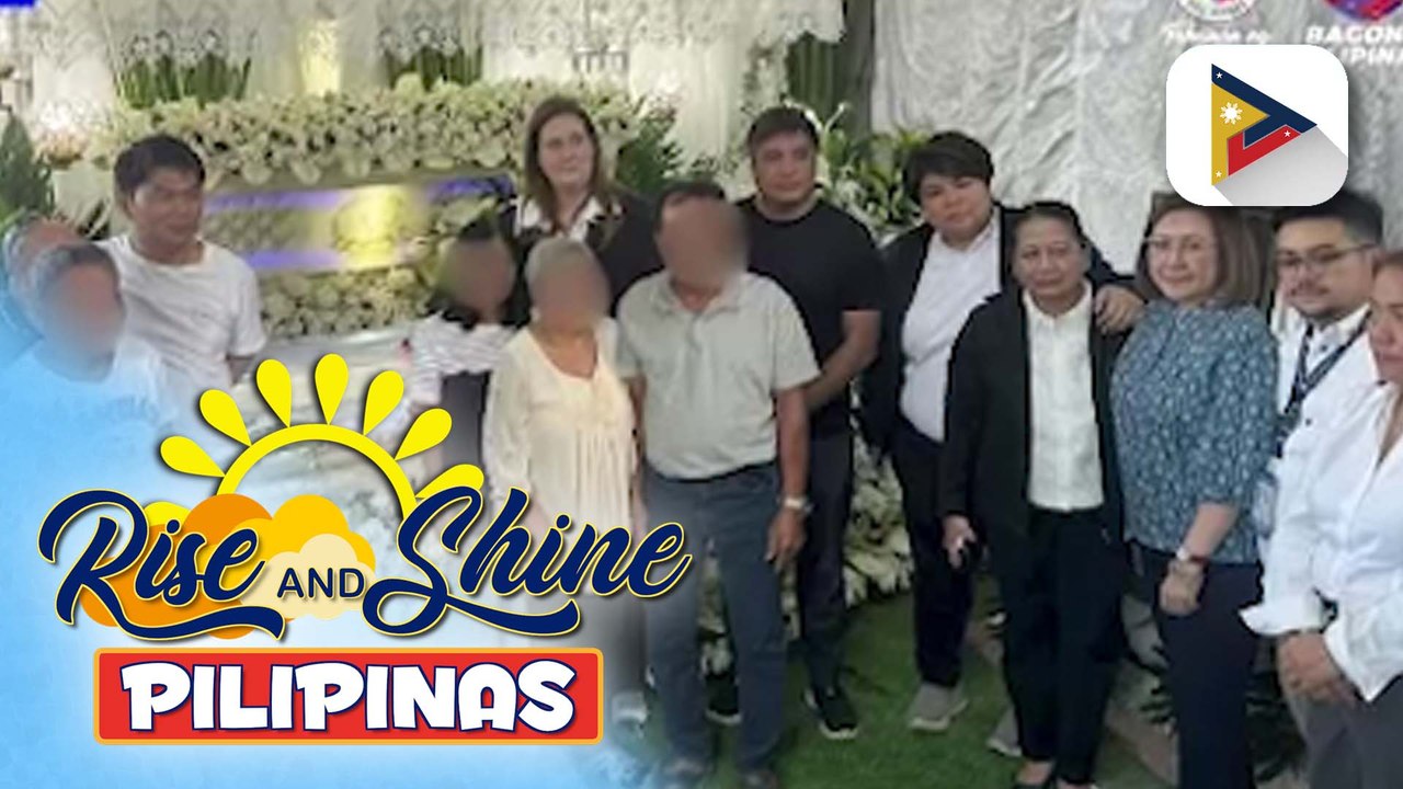 Mga opisyal ng DMW at OWWA, dumalaw sa burol ng Pinay caregiver na nasawi sa missile attack sa Israel; iba’t ibang tulong, ipinaabot