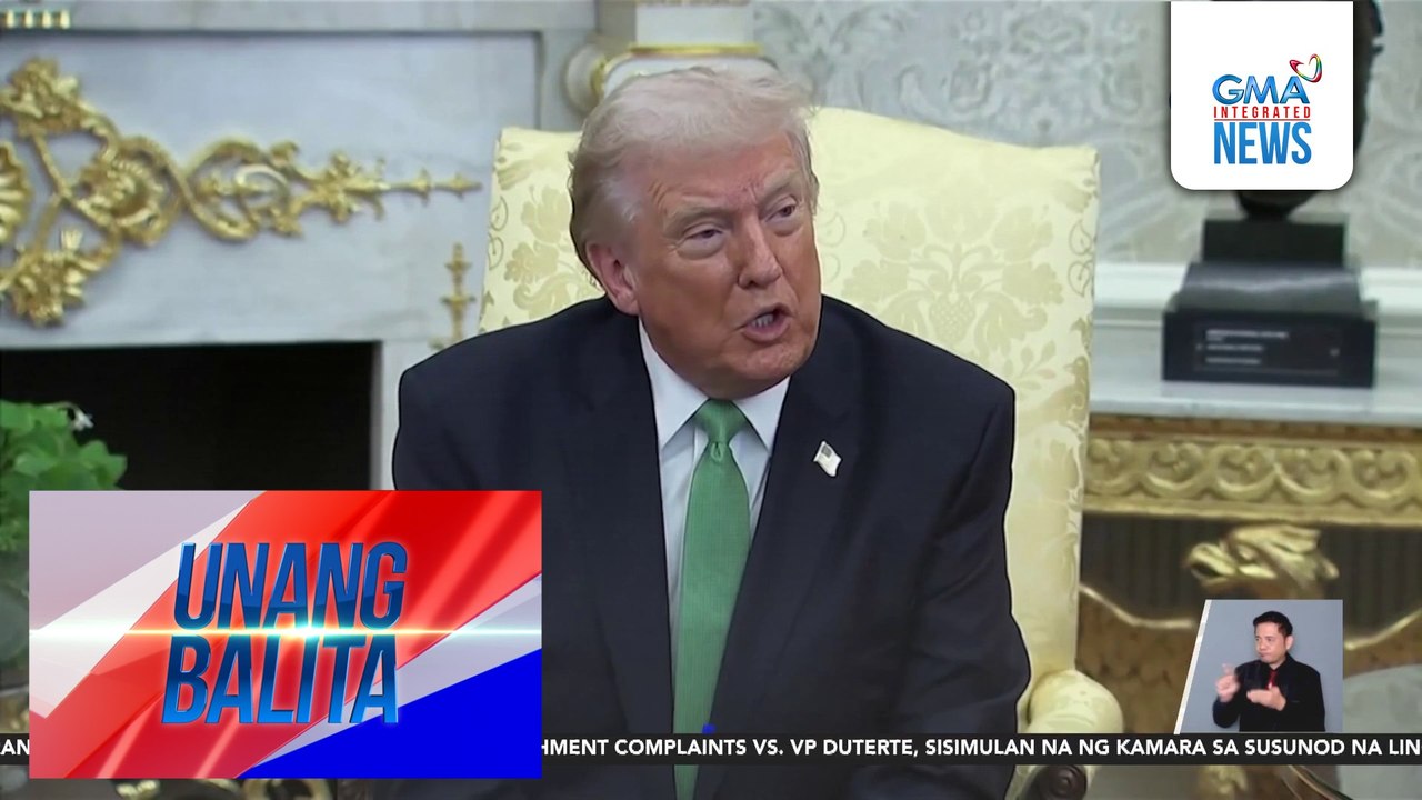 U.S. President Donald Trump, dismayado sa ilang kaalyadong bansa na ayaw sumali sa military operation laban sa Iran | Unang Balita