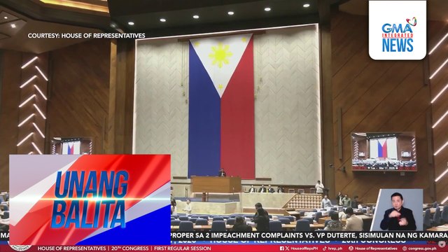 Anti-Political Dynasty Bill, umabot sa Plenaryo ng Kamara sa unang pagkakataon sa loob ng mahigit 10 taon; ikalawang beses mula 1987 | Unang Balita