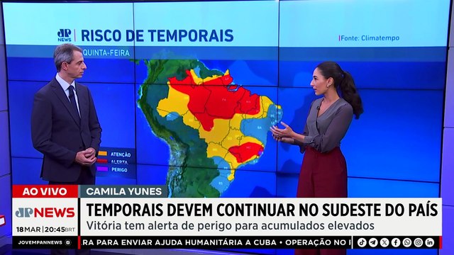 Previsão do Tempo: Chuva retorna para SP e Defesa Civil emite alerta para temporais