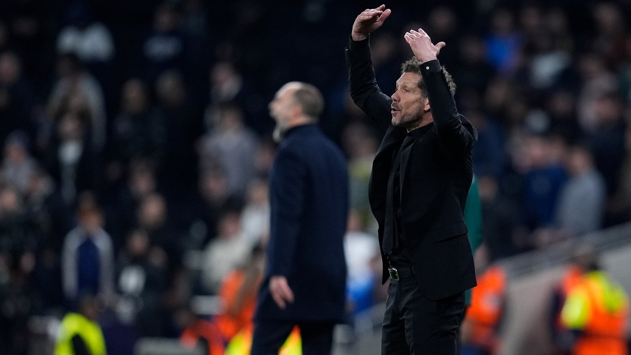 Simeone: "Hay veces que no hace falta hablar, los números hablan por sí solos"