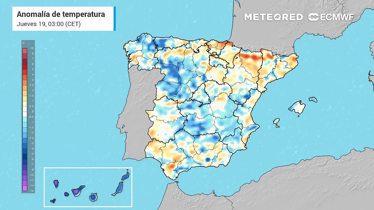 El inicio de la primavera llegará con anomalías negativas