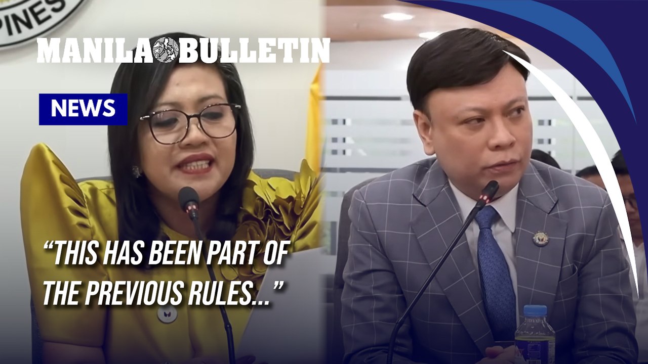Neophyte solon Marcoleta gets lectured on impeachment process